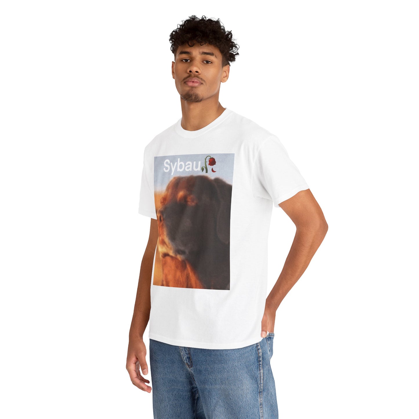 "Sybau🌹" Dog Tee