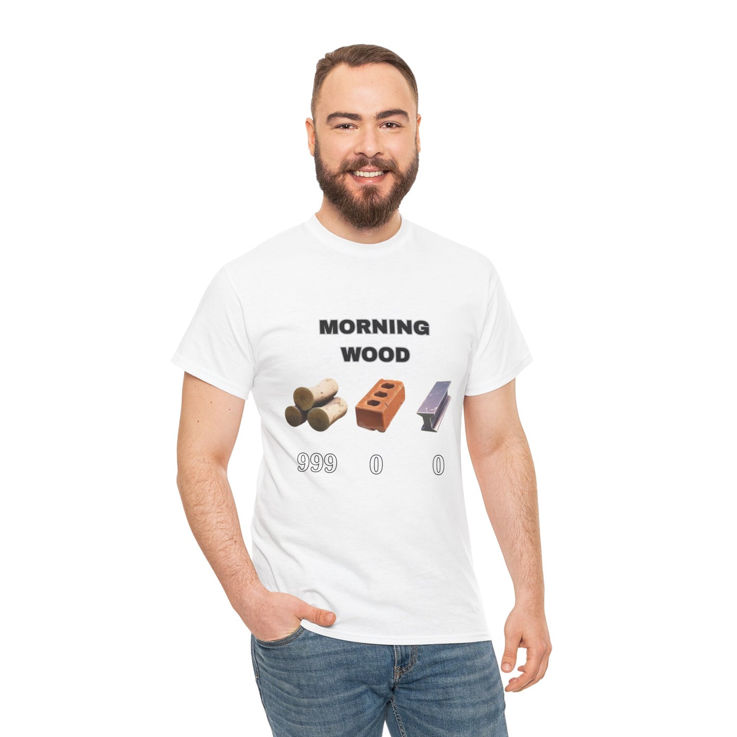 "Morning Wood" Fortnite Tee