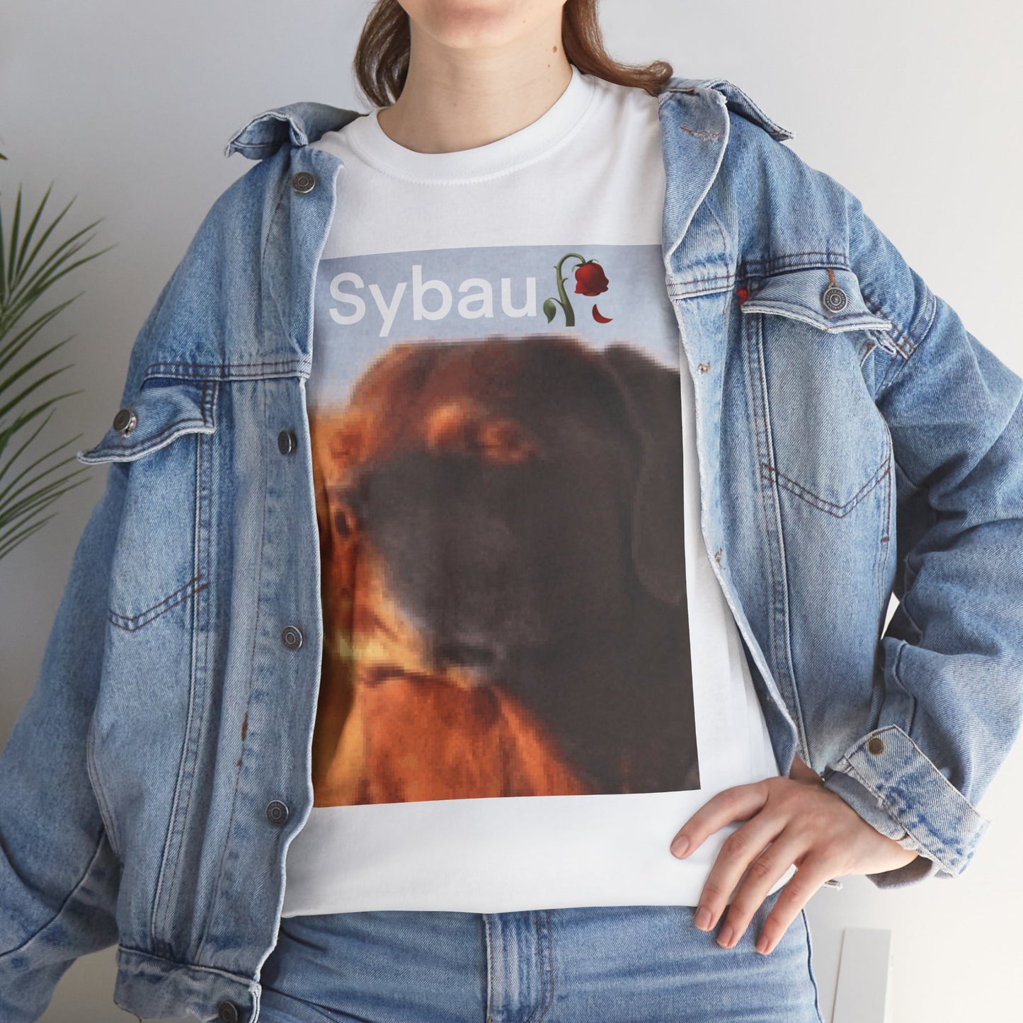 "Sybau🌹" Dog Tee