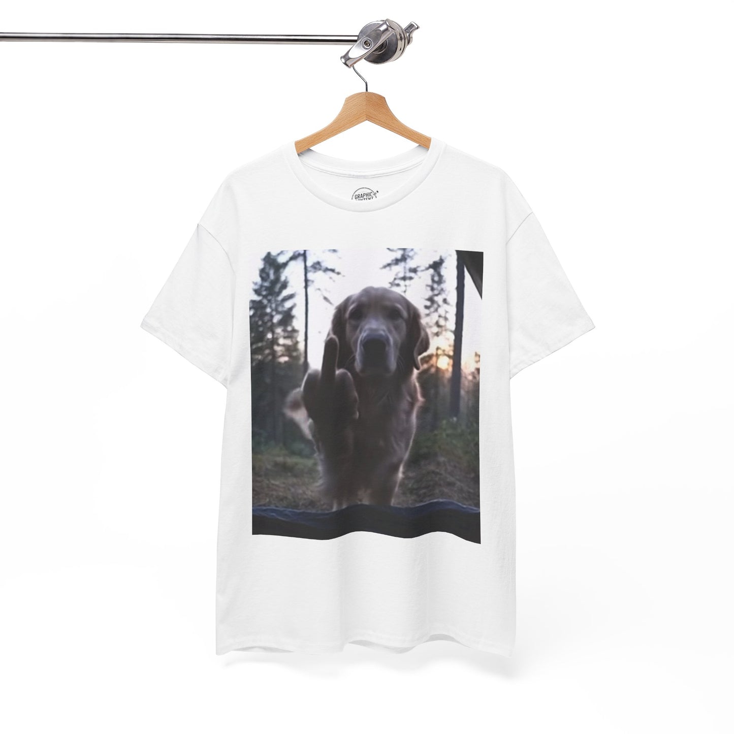 Middle Finger Dog Tee