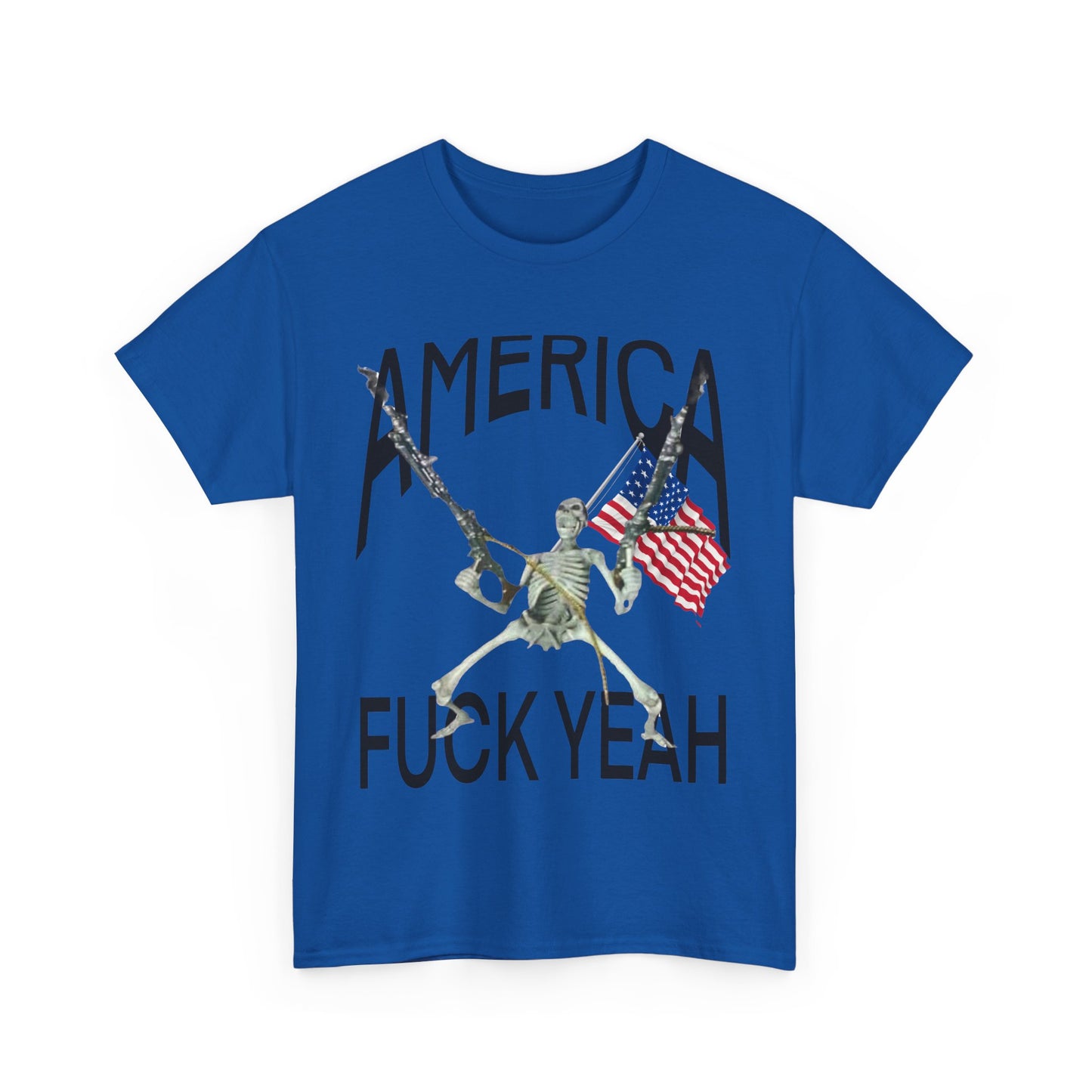 “America, F*ck Yeah” Skeleton Tee