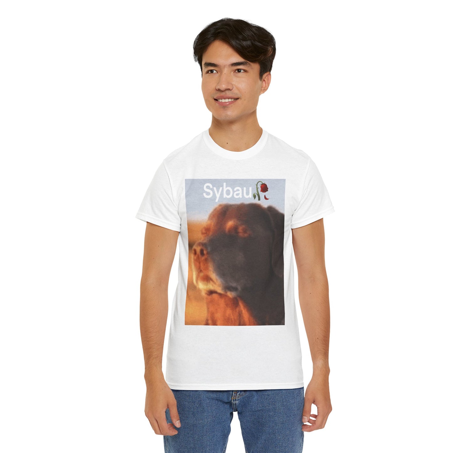 "Sybau🌹" Dog Tee